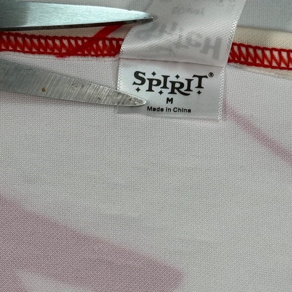 Disney Lilo Hawaiian Dress Costume Womens Size Red White Palm Spirit Halloween - Picture 5 of 9